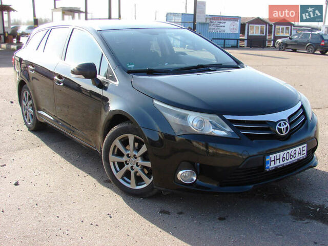 Черный Тойота Авенсис, объемом двигателя 2 л и пробегом 265 тыс. км за 14700 $, фото 1 на Automoto.ua
