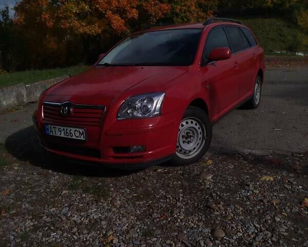 Красный Тойота Авенсис, объемом двигателя 2 л и пробегом 467 тыс. км за 4700 $, фото 4 на Automoto.ua