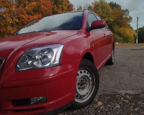 Красный Тойота Авенсис, объемом двигателя 2 л и пробегом 467 тыс. км за 4700 $, фото 9 на Automoto.ua