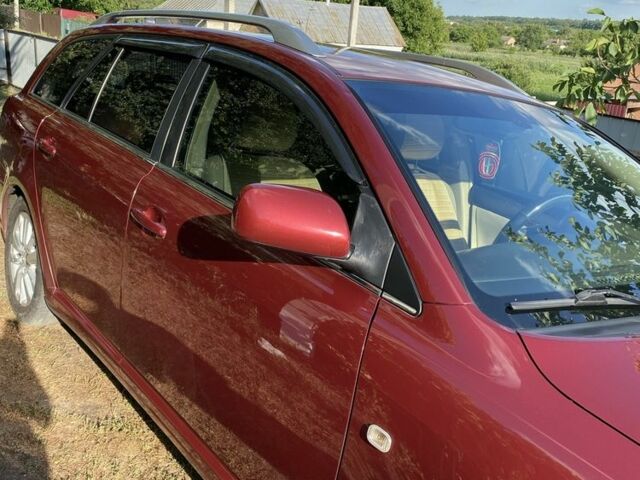 Красный Тойота Авенсис, объемом двигателя 2.2 л и пробегом 300 тыс. км за 4900 $, фото 2 на Automoto.ua