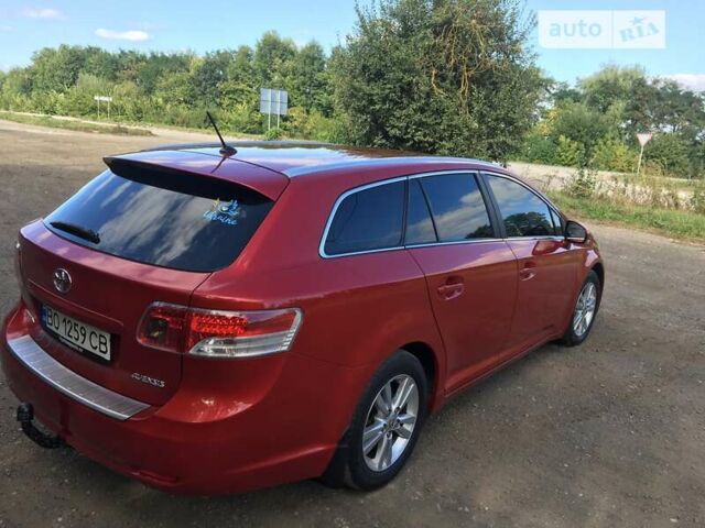 Красный Тойота Авенсис, объемом двигателя 2 л и пробегом 260 тыс. км за 9800 $, фото 14 на Automoto.ua