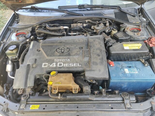 Серый Тойота Авенсис, объемом двигателя 2 л и пробегом 350 тыс. км за 2400 $, фото 5 на Automoto.ua