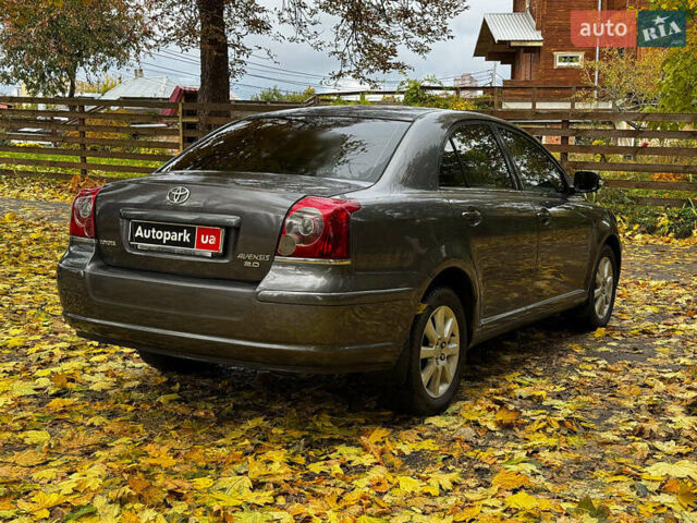 Серый Тойота Авенсис, объемом двигателя 2 л и пробегом 127 тыс. км за 7490 $, фото 6 на Automoto.ua
