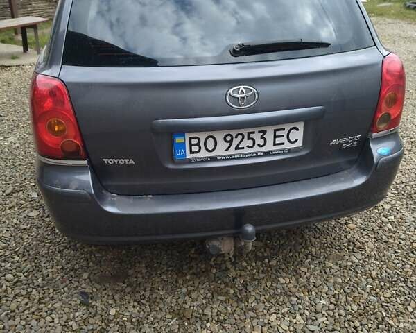 Серый Тойота Авенсис, объемом двигателя 2.2 л и пробегом 257 тыс. км за 6100 $, фото 4 на Automoto.ua