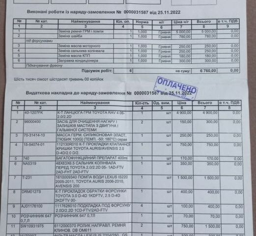 Серый Тойота Авенсис, объемом двигателя 2.2 л и пробегом 298 тыс. км за 6500 $, фото 8 на Automoto.ua