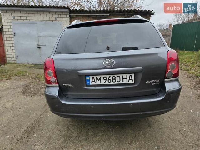 Серый Тойота Авенсис, объемом двигателя 2.2 л и пробегом 340 тыс. км за 3999 $, фото 2 на Automoto.ua