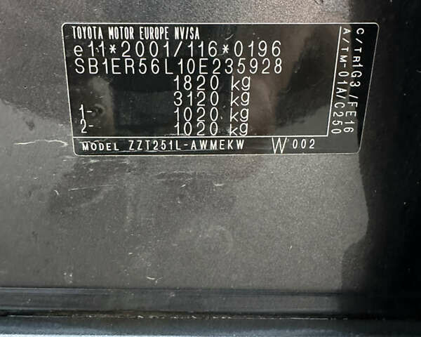 Серый Тойота Авенсис, объемом двигателя 1.8 л и пробегом 232 тыс. км за 7350 $, фото 35 на Automoto.ua