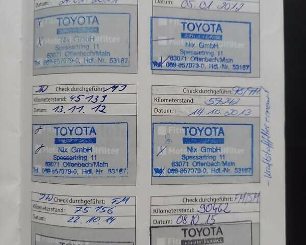 Серый Тойота Авенсис, объемом двигателя 2.23 л и пробегом 208 тыс. км за 9500 $, фото 17 на Automoto.ua