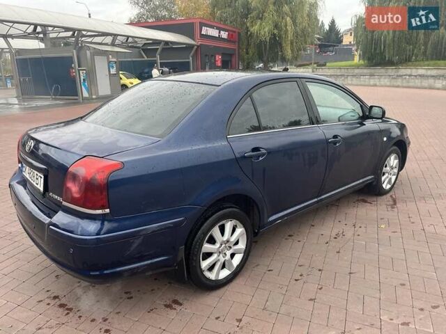 Синий Тойота Авенсис, объемом двигателя 1.8 л и пробегом 375 тыс. км за 6000 $, фото 2 на Automoto.ua