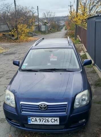 Синий Тойота Авенсис, объемом двигателя 2 л и пробегом 330 тыс. км за 4700 $, фото 3 на Automoto.ua