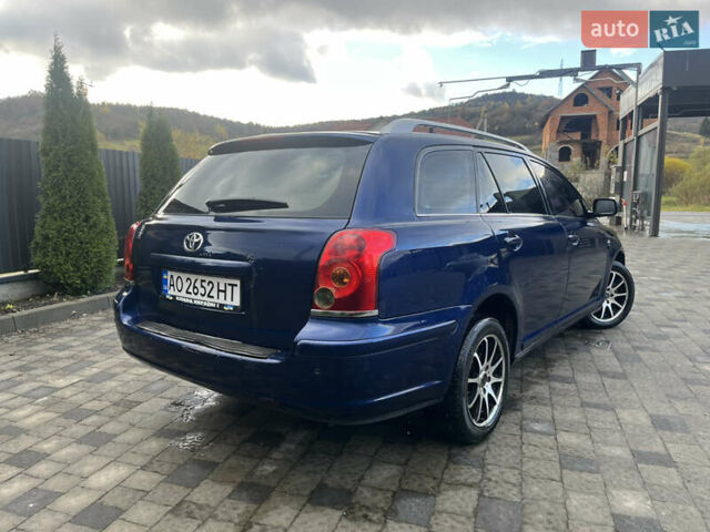 Синий Тойота Авенсис, объемом двигателя 2.2 л и пробегом 388 тыс. км за 4700 $, фото 2 на Automoto.ua