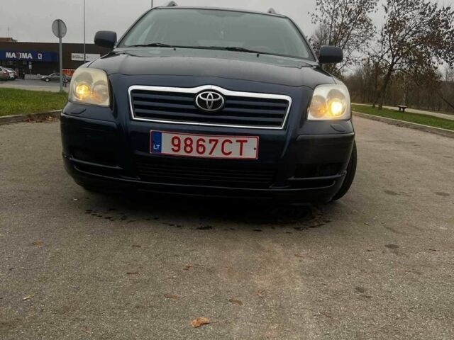 Синий Тойота Авенсис, объемом двигателя 2 л и пробегом 330 тыс. км за 3400 $, фото 4 на Automoto.ua