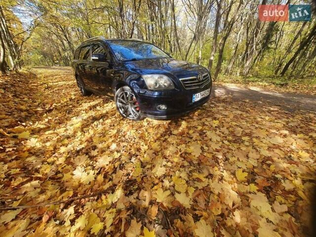 Синий Тойота Авенсис, объемом двигателя 2.2 л и пробегом 225 тыс. км за 6350 $, фото 2 на Automoto.ua