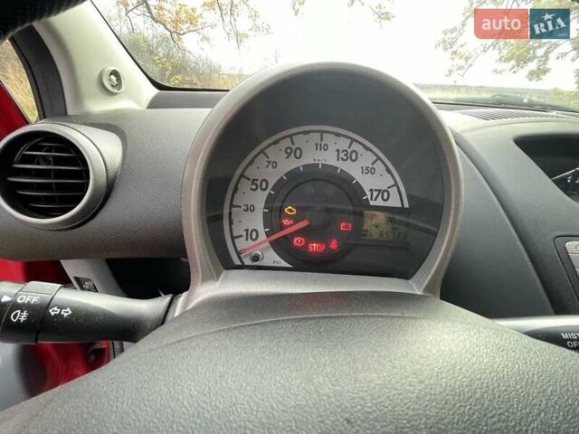 Красный Тойота Айго, объемом двигателя 1 л и пробегом 60 тыс. км за 3541 $, фото 12 на Automoto.ua