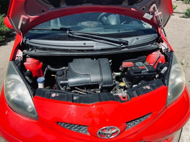 Красный Тойота Айго, объемом двигателя 1 л и пробегом 3 тыс. км за 4200 $, фото 8 на Automoto.ua