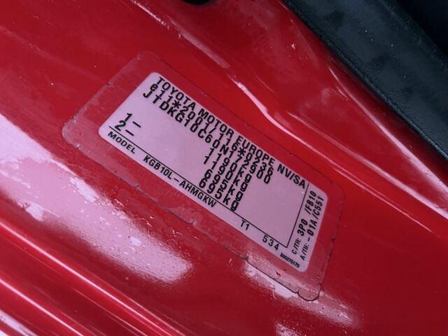 Червоний Тойота Айго, об'ємом двигуна 1 л та пробігом 155 тис. км за 3600 $, фото 14 на Automoto.ua
