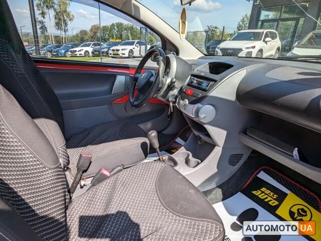 Красный Тойота Айго, объемом двигателя 1 л и пробегом 132 тыс. км за 4800 $, фото 8 на Automoto.ua