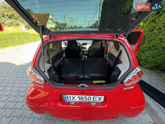 Червоний Тойота Айго, об'ємом двигуна 1 л та пробігом 145 тис. км за 5000 $, фото 12 на Automoto.ua