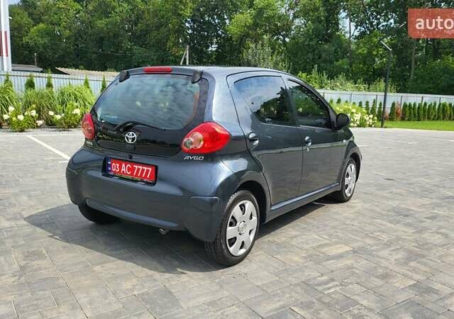 Сірий Тойота Айго, об'ємом двигуна 1 л та пробігом 175 тис. км за 5750 $, фото 7 на Automoto.ua