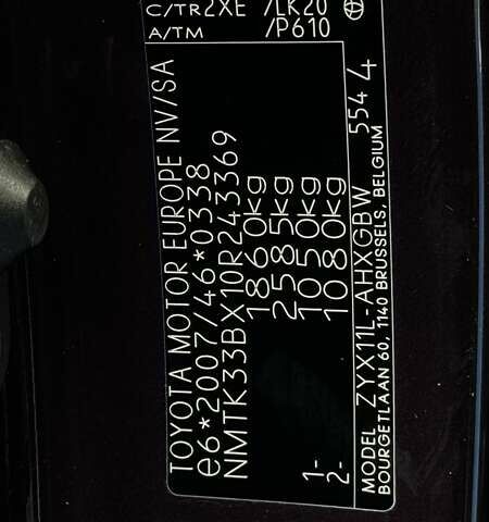 Фіолетовий Тойота C-HR, об'ємом двигуна 1.8 л та пробігом 42 тис. км за 33000 $, фото 39 на Automoto.ua