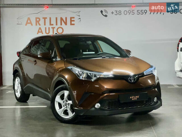 Коричневый Тойота C-HR, объемом двигателя 1.2 л и пробегом 52 тыс. км за 21999 $, фото 3 на Automoto.ua