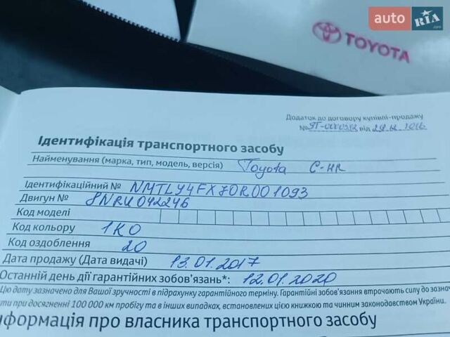 Тойота C-HR 2016 у Львові на Automoto.ua Сірий Тойота C-HR, об'ємом двигуна 1.2 л та пробігом 96 тис. км за 17500 $, фото 29 на Automoto.ua