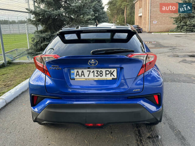 Синий Тойота C-HR, объемом двигателя 1.2 л и пробегом 75 тыс. км за 17300 $, фото 12 на Automoto.ua