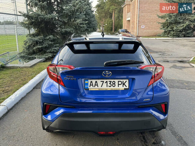 Синий Тойота C-HR, объемом двигателя 1.2 л и пробегом 75 тыс. км за 17300 $, фото 13 на Automoto.ua