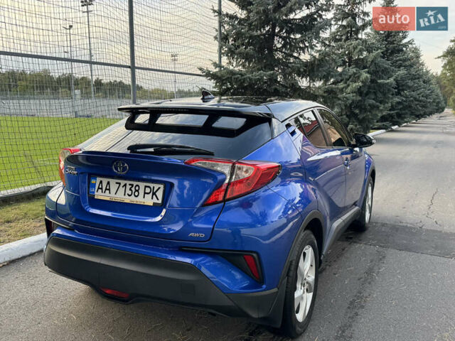 Синий Тойота C-HR, объемом двигателя 1.2 л и пробегом 75 тыс. км за 17300 $, фото 11 на Automoto.ua