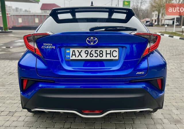 Синий Тойота C-HR, объемом двигателя 1.2 л и пробегом 105 тыс. км за 17500 $, фото 4 на Automoto.ua