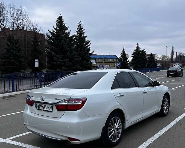 Белый Тойота Камри, объемом двигателя 2.5 л и пробегом 130 тыс. км за 20700 $, фото 10 на Automoto.ua