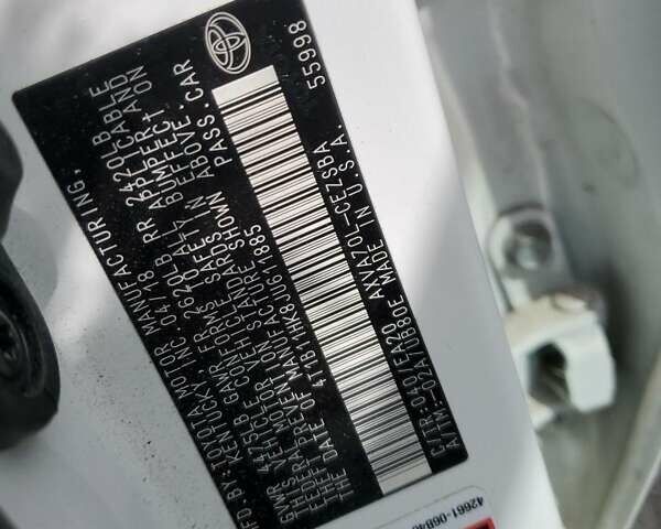 Білий Тойота Камрі, об'ємом двигуна 2.49 л та пробігом 77 тис. км за 6000 $, фото 11 на Automoto.ua