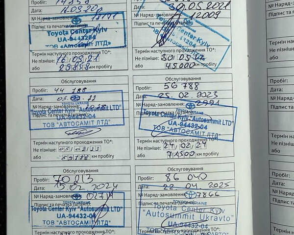 Белый Тойота Камри, объемом двигателя 2.49 л и пробегом 89 тыс. км за 28800 $, фото 40 на Automoto.ua