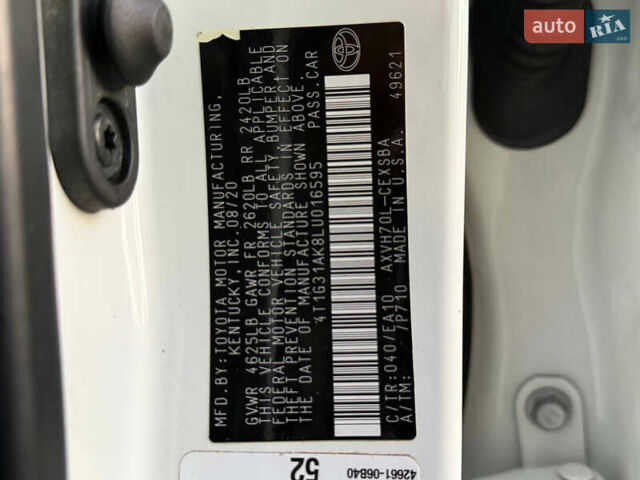Білий Тойота Камрі, об'ємом двигуна 2.49 л та пробігом 58 тис. км за 20500 $, фото 18 на Automoto.ua