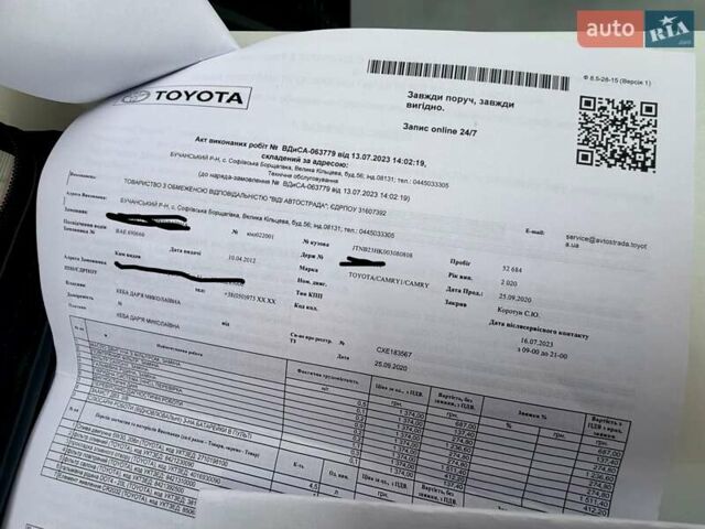 Белый Тойота Камри, объемом двигателя 2.49 л и пробегом 80 тыс. км за 29999 $, фото 26 на Automoto.ua