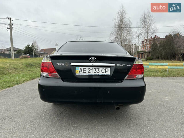 Черный Тойота Камри, объемом двигателя 2.4 л и пробегом 553 тыс. км за 5100 $, фото 5 на Automoto.ua