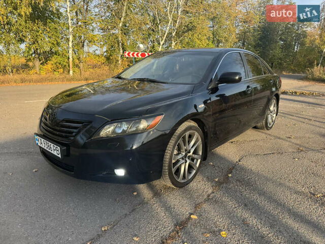 Черный Тойота Камри, объемом двигателя 3.46 л и пробегом 337 тыс. км за 9000 $, фото 7 на Automoto.ua