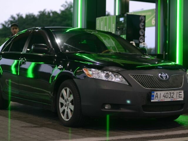 Черный Тойота Камри, объемом двигателя 3.5 л и пробегом 510 тыс. км за 5500 $, фото 3 на Automoto.ua