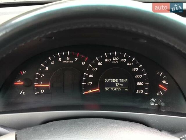 Черный Тойота Камри, объемом двигателя 2.4 л и пробегом 304 тыс. км за 6990 $, фото 14 на Automoto.ua