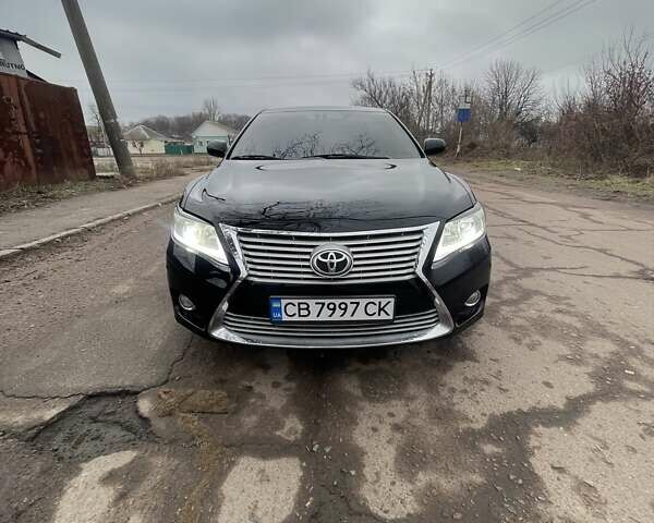 Черный Тойота Камри, объемом двигателя 3.46 л и пробегом 223 тыс. км за 9500 $, фото 4 на Automoto.ua