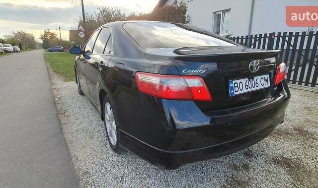 Черный Тойота Камри, объемом двигателя 2.4 л и пробегом 167 тыс. км за 8200 $, фото 6 на Automoto.ua