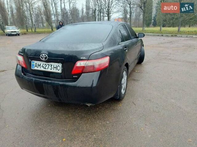 Черный Тойота Камри, объемом двигателя 2.4 л и пробегом 367 тыс. км за 7900 $, фото 8 на Automoto.ua