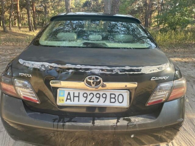 Черный Тойота Камри, объемом двигателя 2.4 л и пробегом 282 тыс. км за 5000 $, фото 6 на Automoto.ua