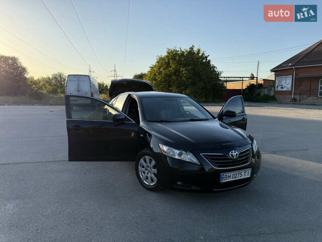 Черный Тойота Камри, объемом двигателя 3.5 л и пробегом 252 тыс. км за 9500 $, фото 12 на Automoto.ua