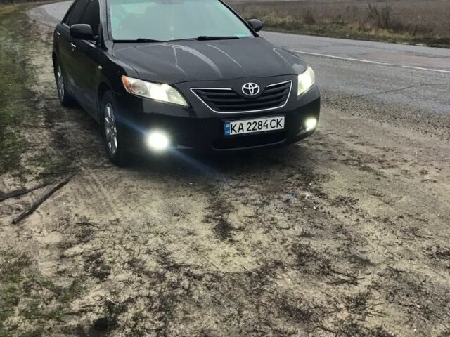 Черный Тойота Камри, объемом двигателя 2.4 л и пробегом 363 тыс. км за 6500 $, фото 4 на Automoto.ua