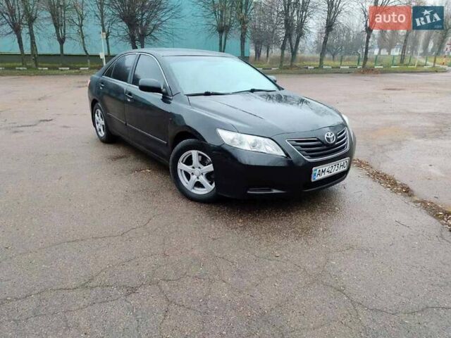 Черный Тойота Камри, объемом двигателя 2.4 л и пробегом 367 тыс. км за 7900 $, фото 2 на Automoto.ua