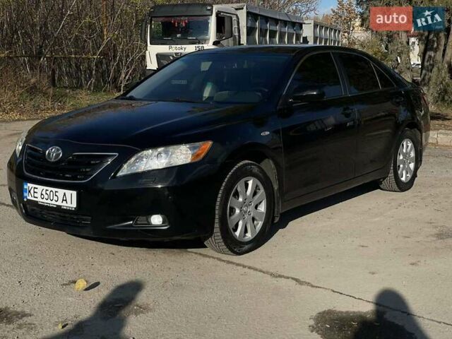 Черный Тойота Камри, объемом двигателя 2.4 л и пробегом 244 тыс. км за 8700 $, фото 4 на Automoto.ua