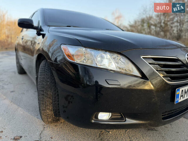 Черный Тойота Камри, объемом двигателя 3.46 л и пробегом 252 тыс. км за 10999 $, фото 42 на Automoto.ua