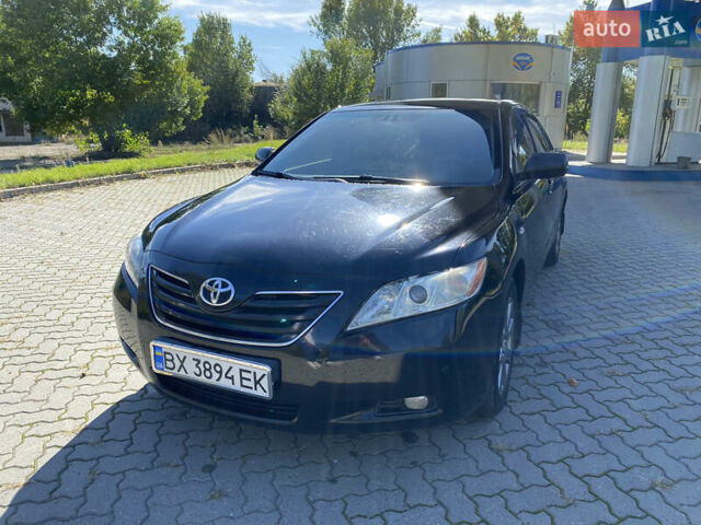 Черный Тойота Камри, объемом двигателя 2.4 л и пробегом 344 тыс. км за 7700 $, фото 5 на Automoto.ua