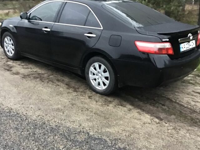 Черный Тойота Камри, объемом двигателя 2.4 л и пробегом 363 тыс. км за 6500 $, фото 2 на Automoto.ua